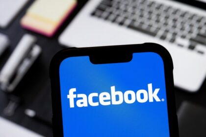 Facebook Creator Studio AI app interface on an iPhone screen