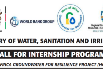 Ministry Water Internship Programme for 2027